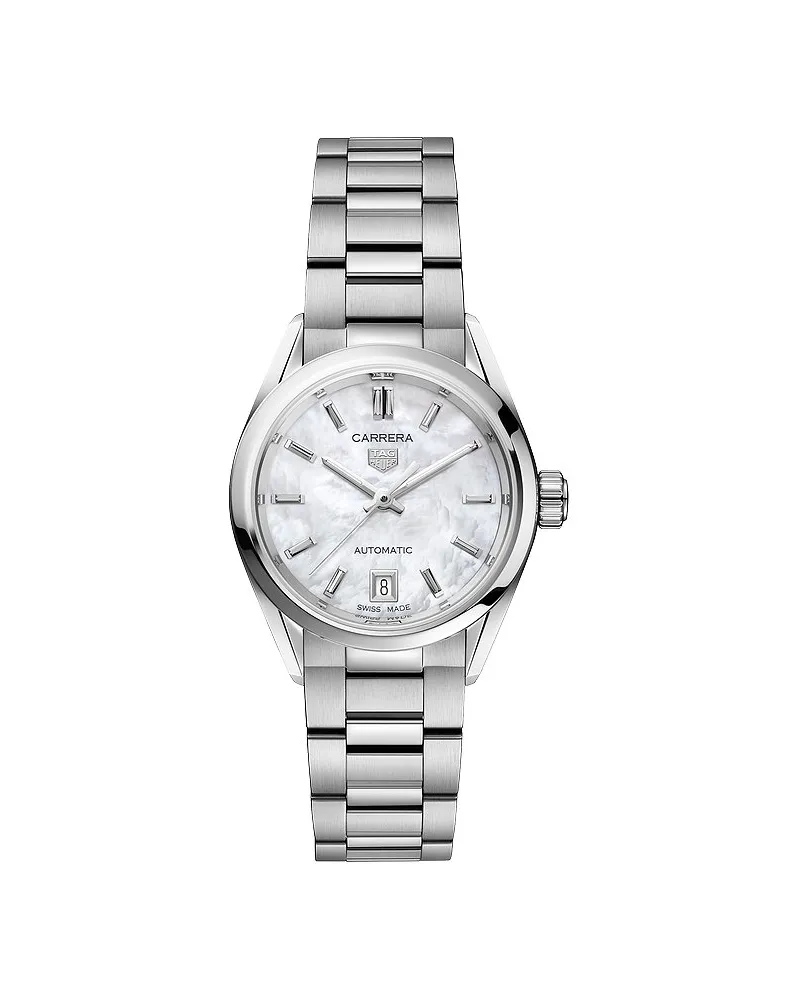 TAG Heuer Damenuhr Carrera Silber