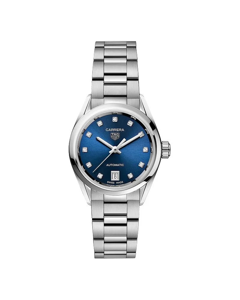 TAG Heuer Damenuhr Carrera Silber