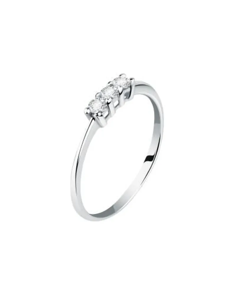 Christ Damenring Weißgold