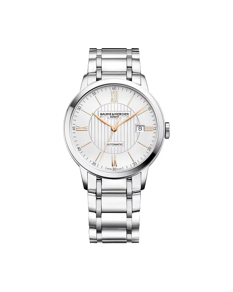 Baume & Mercier Herrenuhr Classima Silber