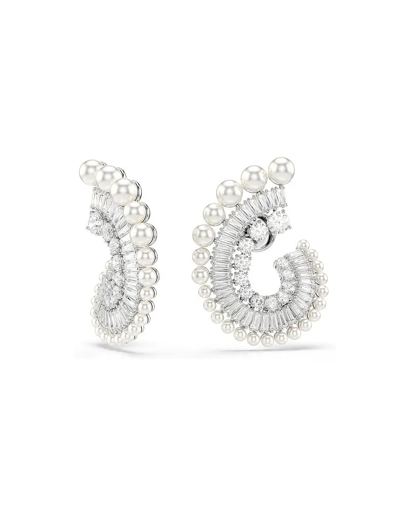 Swarovski Creolen Ariana Grande Capsule Silber