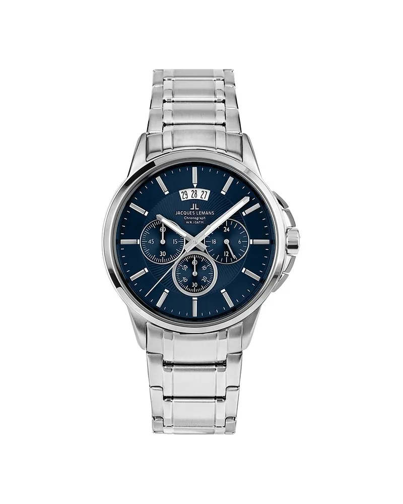 Jacques Lemans Chronograph Classic Silber