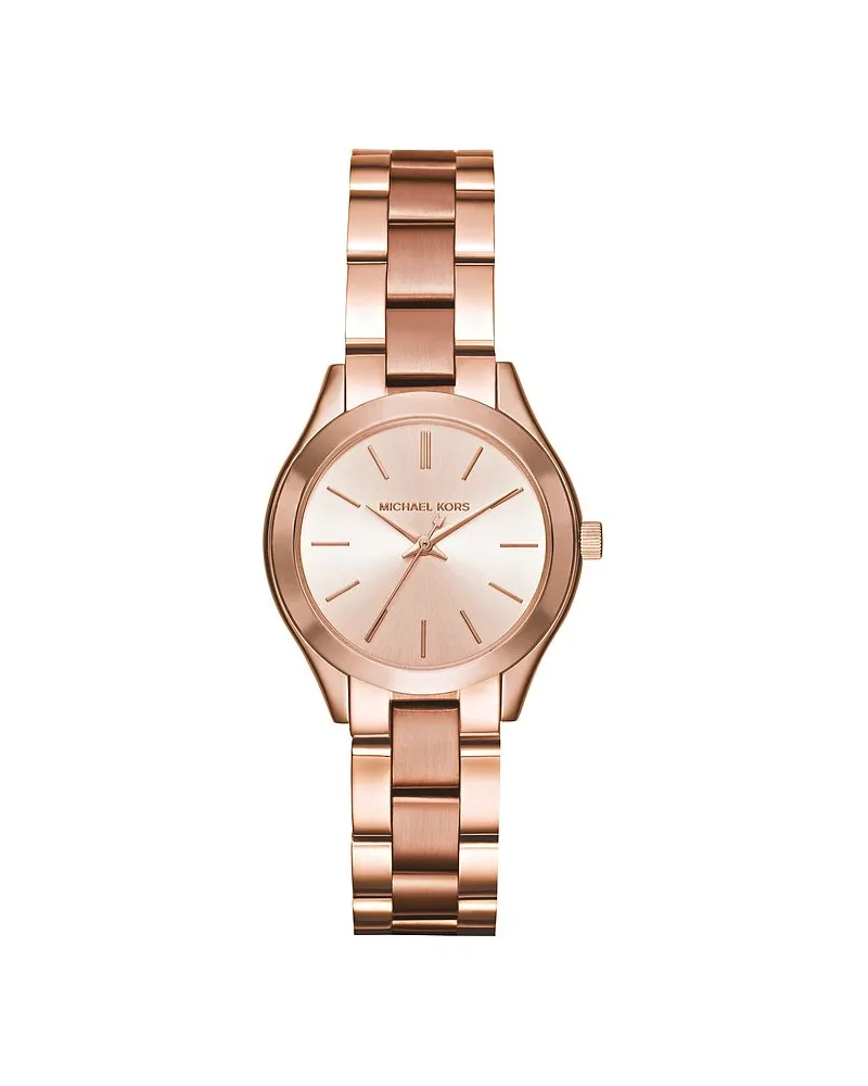 Michael Kors Damenuhr Runway Mini Slim Roségold
