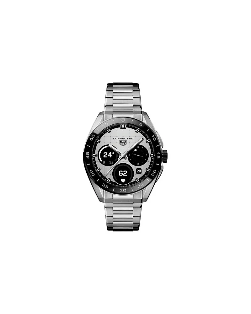 TAG Heuer Smartwatch Connected Ozone 45 Silber