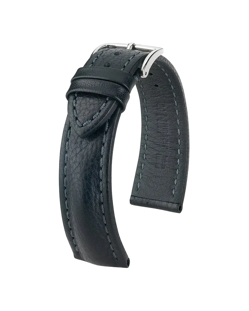 Hirsch Lederband Lucca Schwarz