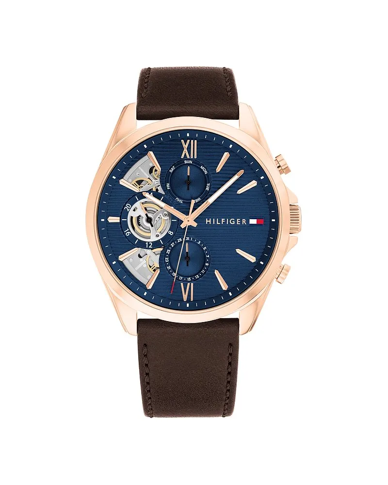 Tommy Hilfiger Herrenuhr Baker Bronze