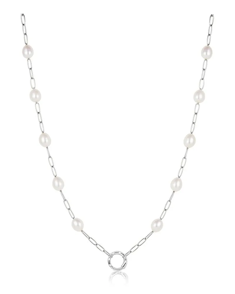 ANIA HAIE Kette Pop Charms Silber