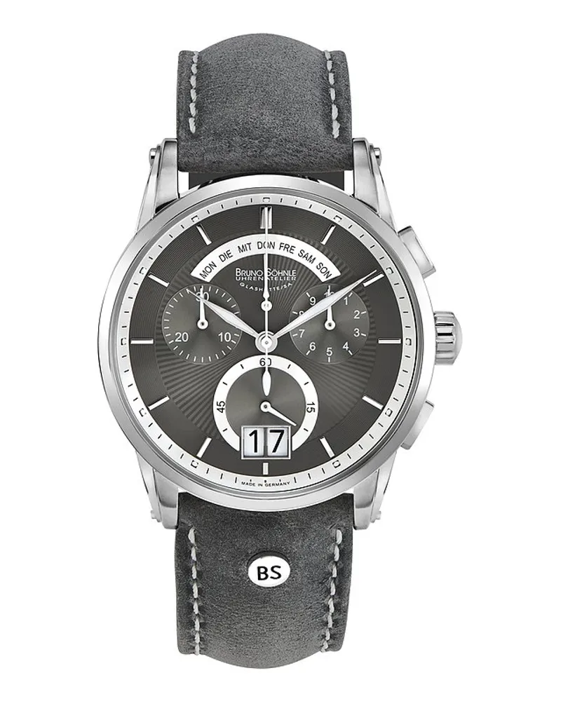Bruno Söhnle Herrenuhr Grandioso Silber