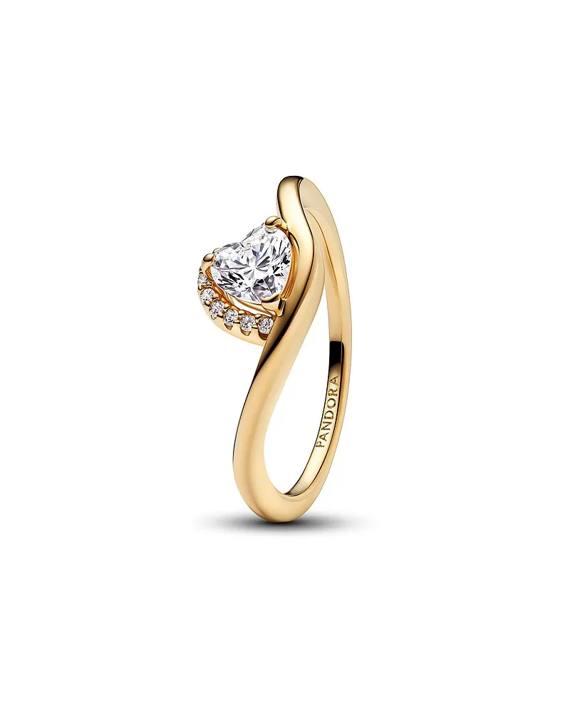 Pandora Damenring Wish and Wave Gold