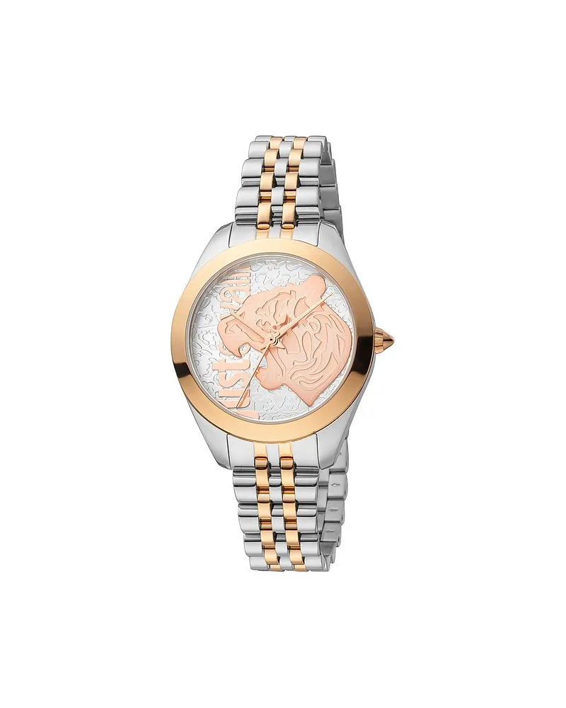 Just Cavalli Damenuhr Animalier Bicolor