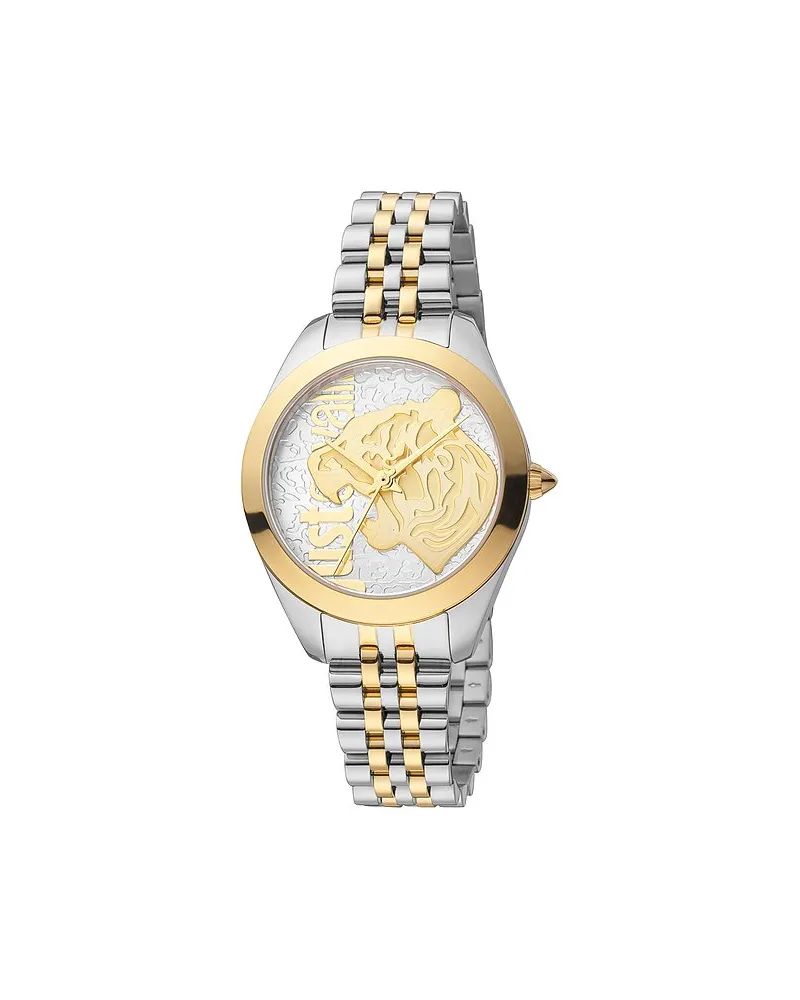 Just Cavalli Damenuhr Animalier Bicolor