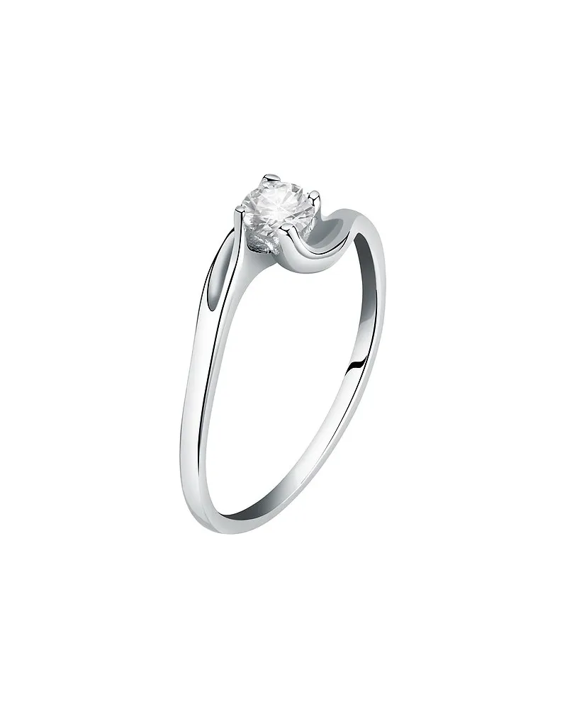 Christ Damenring Weißgold