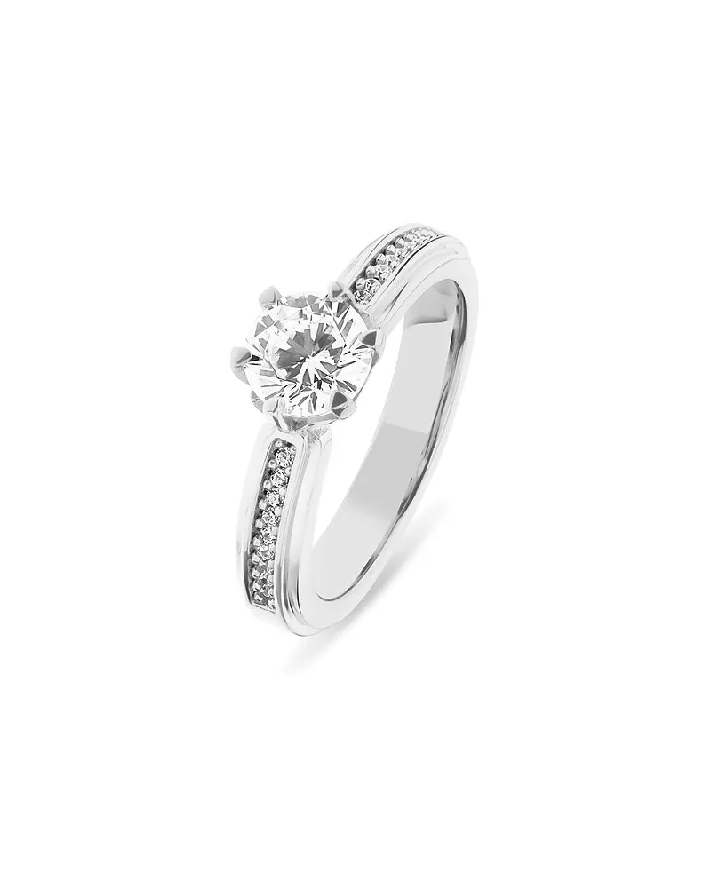 JETTE Damenring DIAMOND Silber