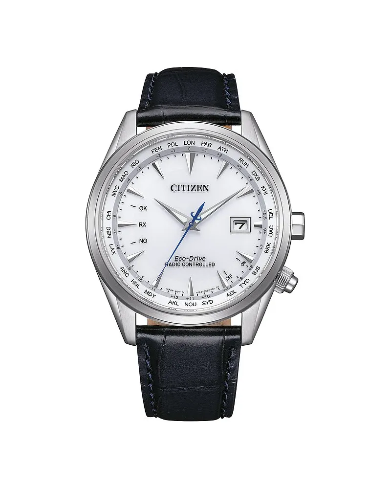Citizen Herrenuhr Funkuhr Silber