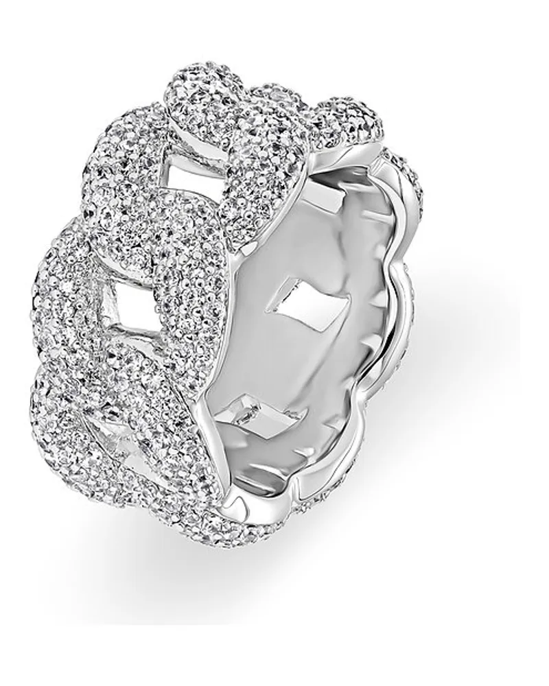 FAVS. Herrenring Silber