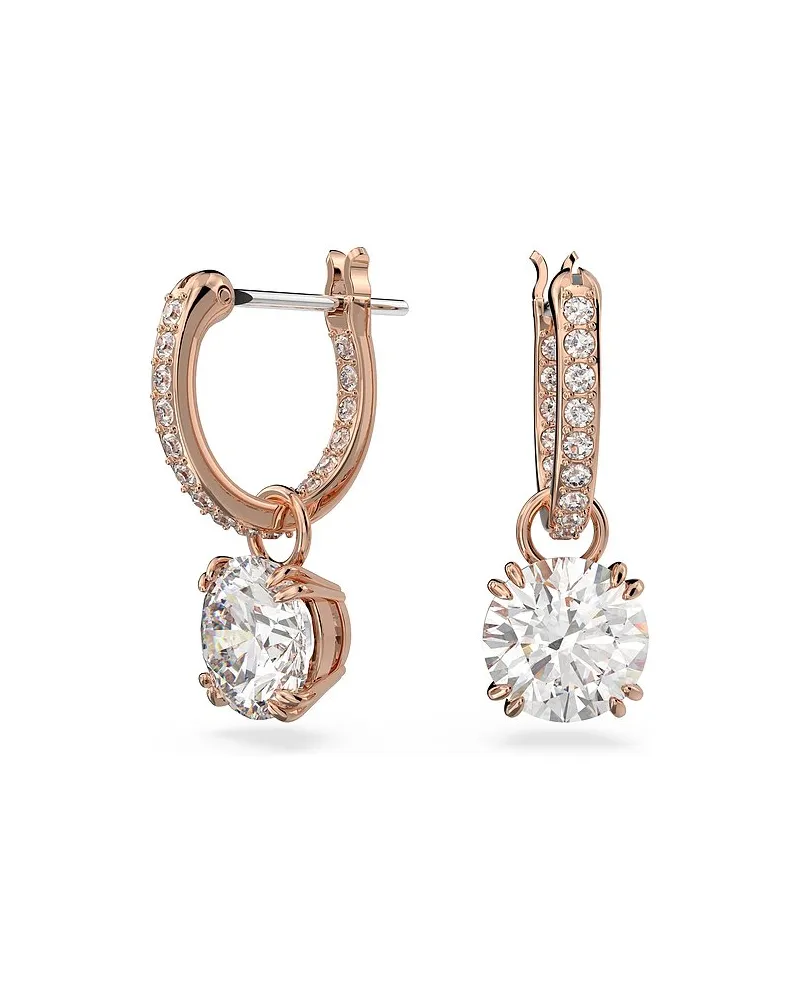 Swarovski Ohrstecker Stilla Round Roségold