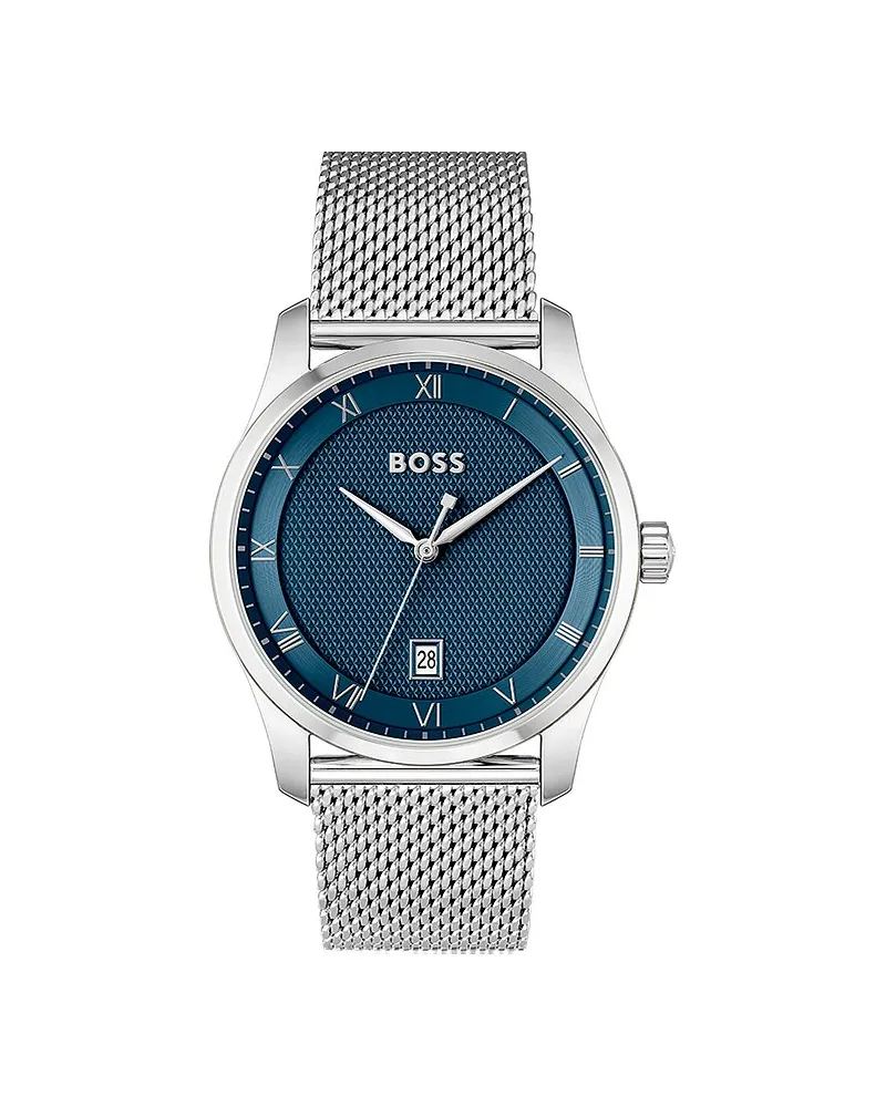 HUGO BOSS Herrenuhr Silber
