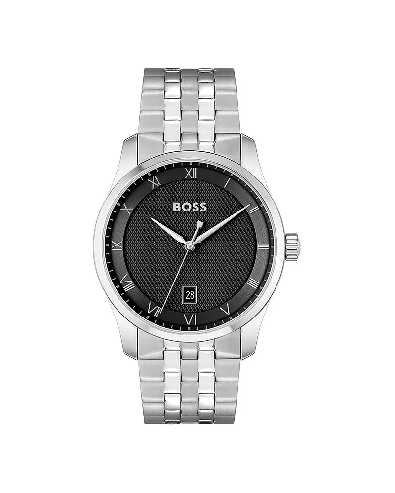 HUGO BOSS Herrenuhr Silber