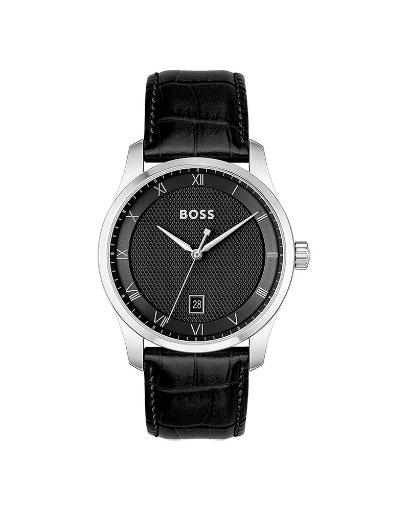HUGO BOSS Herrenuhr Silber