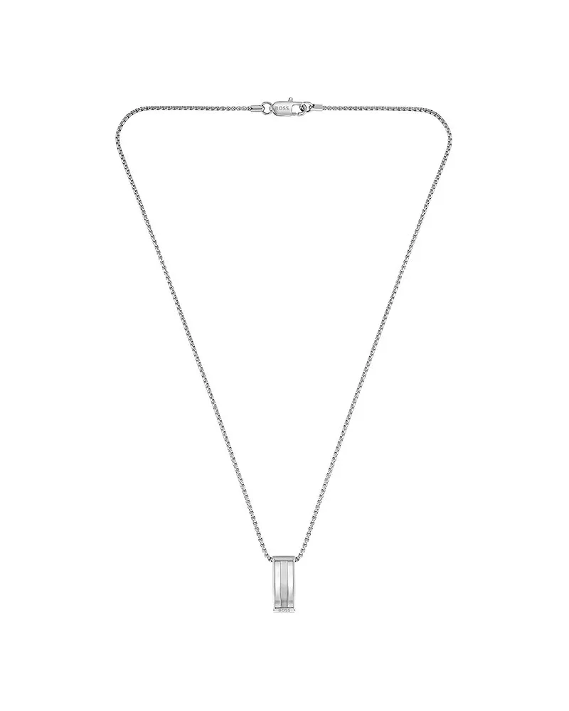 HUGO BOSS Kette BROOKS Silber