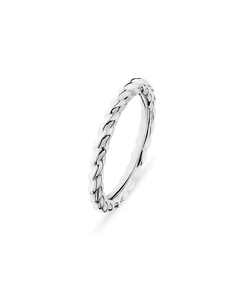 Esprit Damenring Twisted Silber