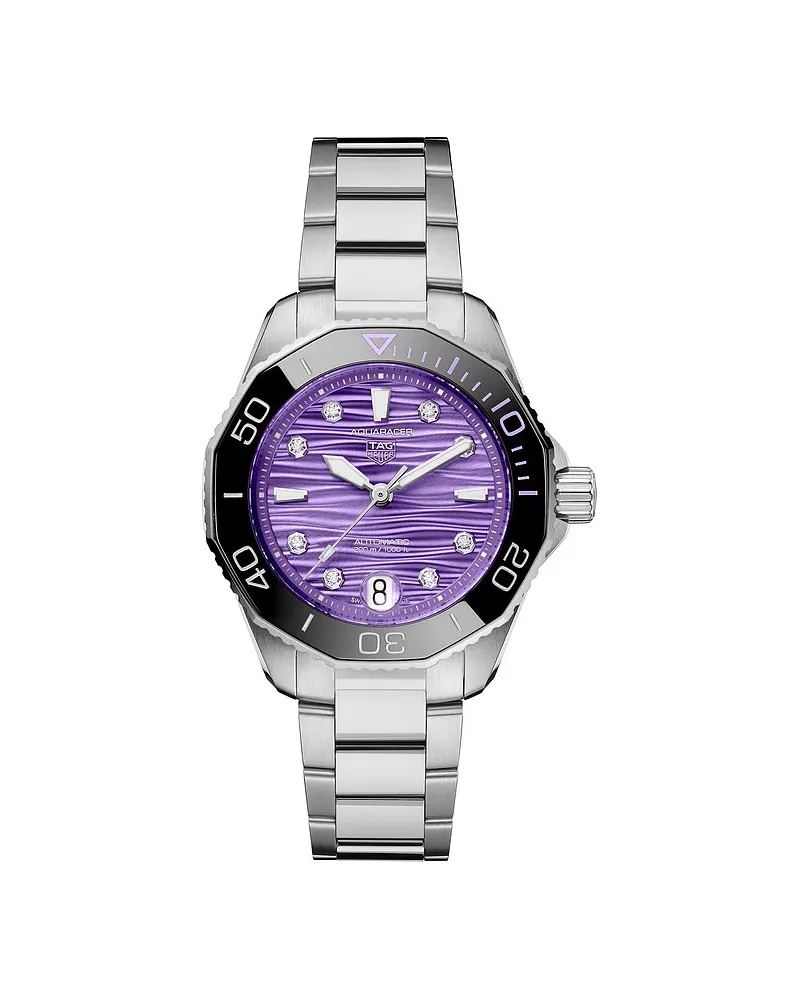 TAG Heuer Damenuhr Aquaracer Professional 300Date Silber
