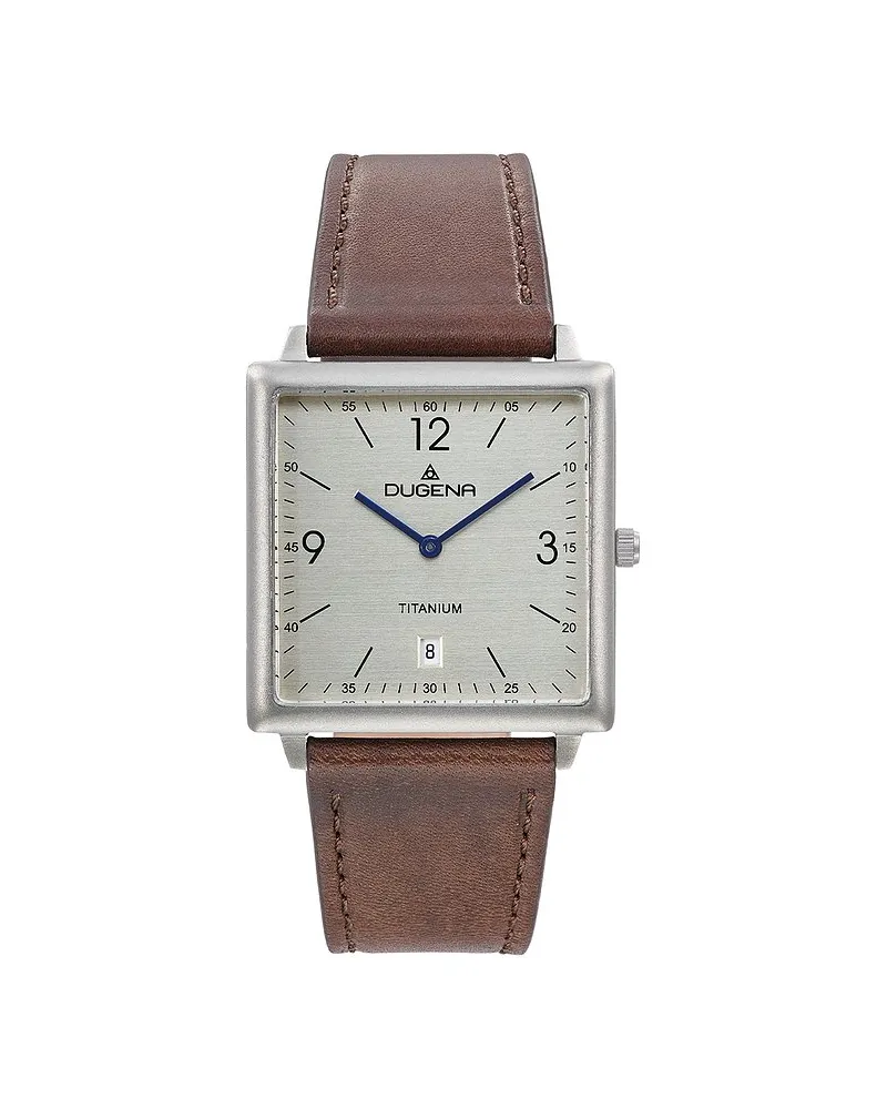 Dugena Herrenuhr Mannheim Silber