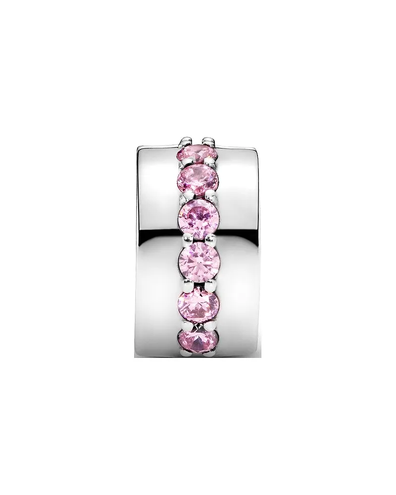 Pandora Charm Timeless Klare Funkelnde Linie Clip Silber