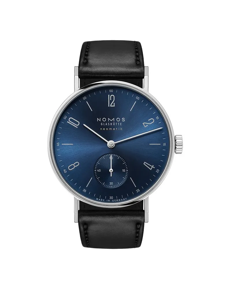 NOMOS Glashütte Unisexuhr Tangente Neomatik Silber