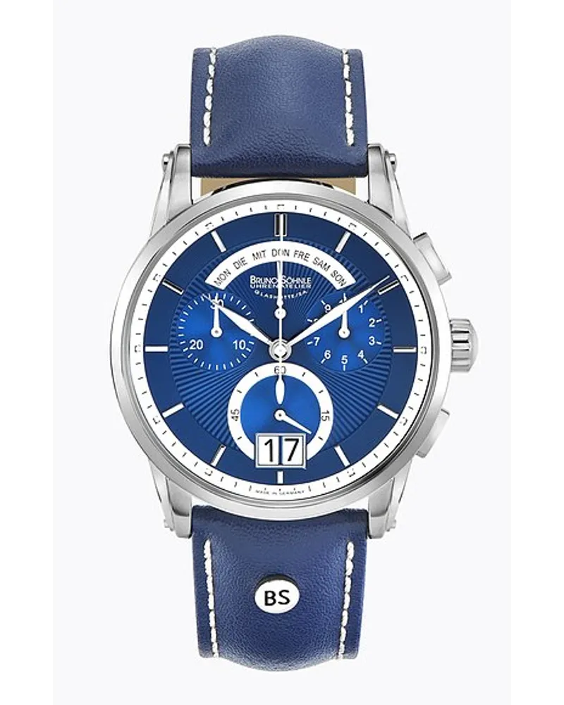 Bruno Söhnle Herrenuhr Grandioso Silber