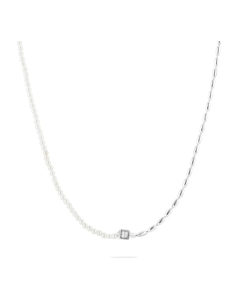 JETTE Kette NUGGET PEARL Silber
