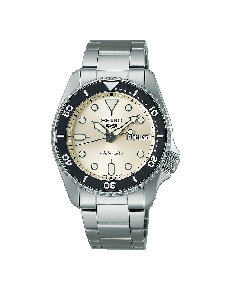 Seiko Herrenuhr Seiko 5 Sports Silber