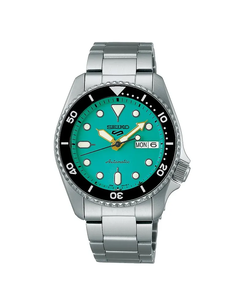 Seiko Herrenuhr Seiko 5 Sports Silber