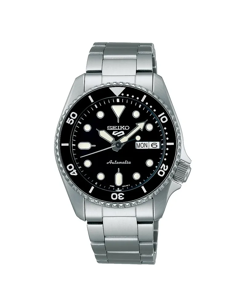 Seiko Herrenuhr Seiko 5 Sports Silber