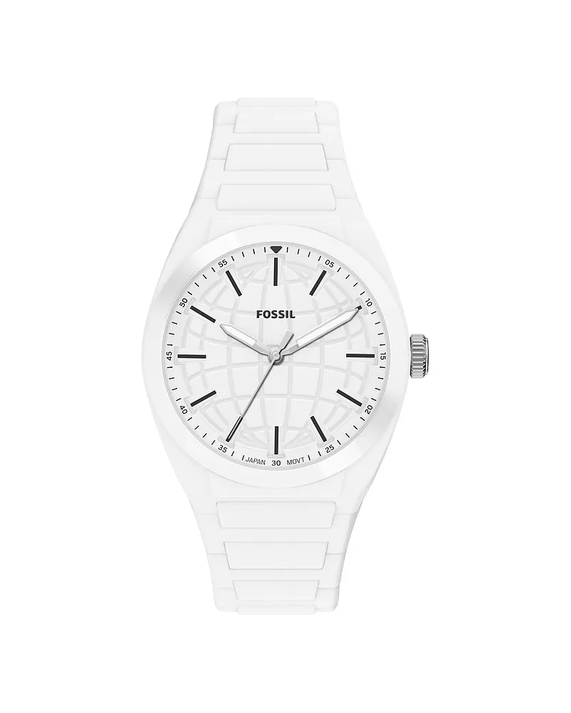 Fossil Herrenuhr Everett Weiß