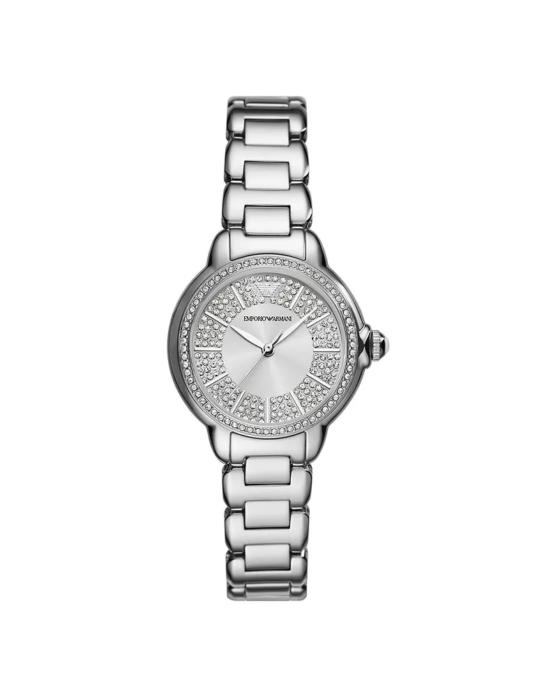 Emporio Armani Damenuhr Silber