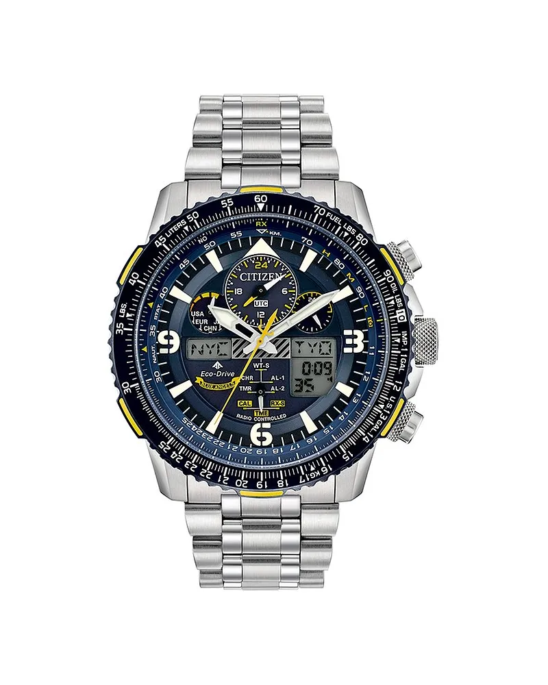 Citizen Chronograph Promaster Sky Funkuhr Eco Drive Silber