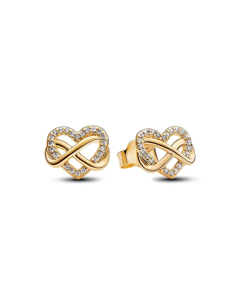 Pandora Ohrstecker Moments Gelbgold