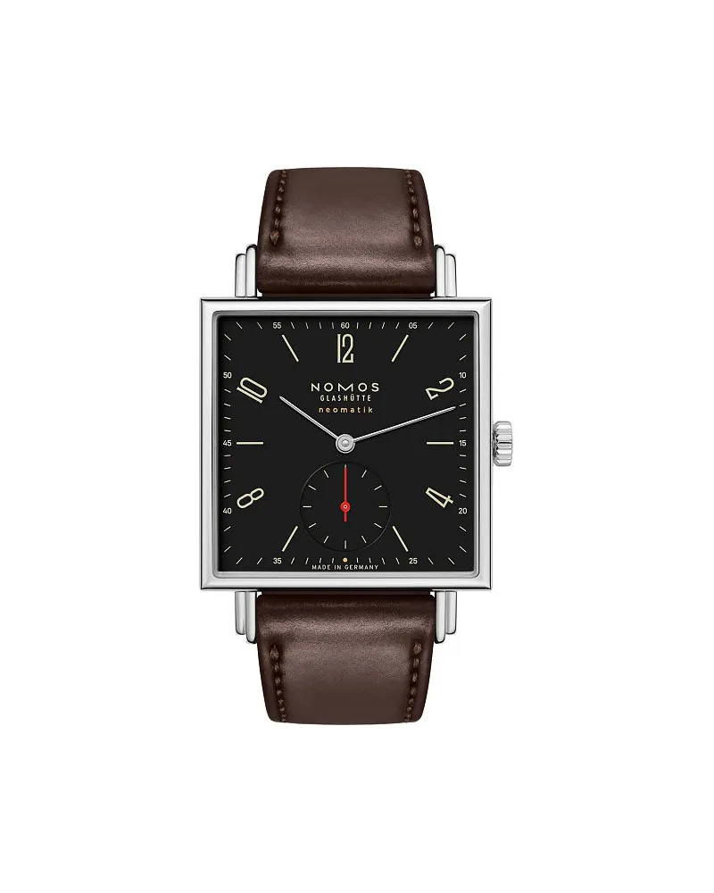 NOMOS Glashütte Herrenuhr Tetra neomatik Limited Edition Silber