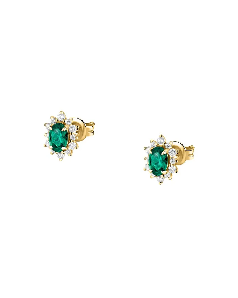 Live Diamond Ohrstecker Gelbgold