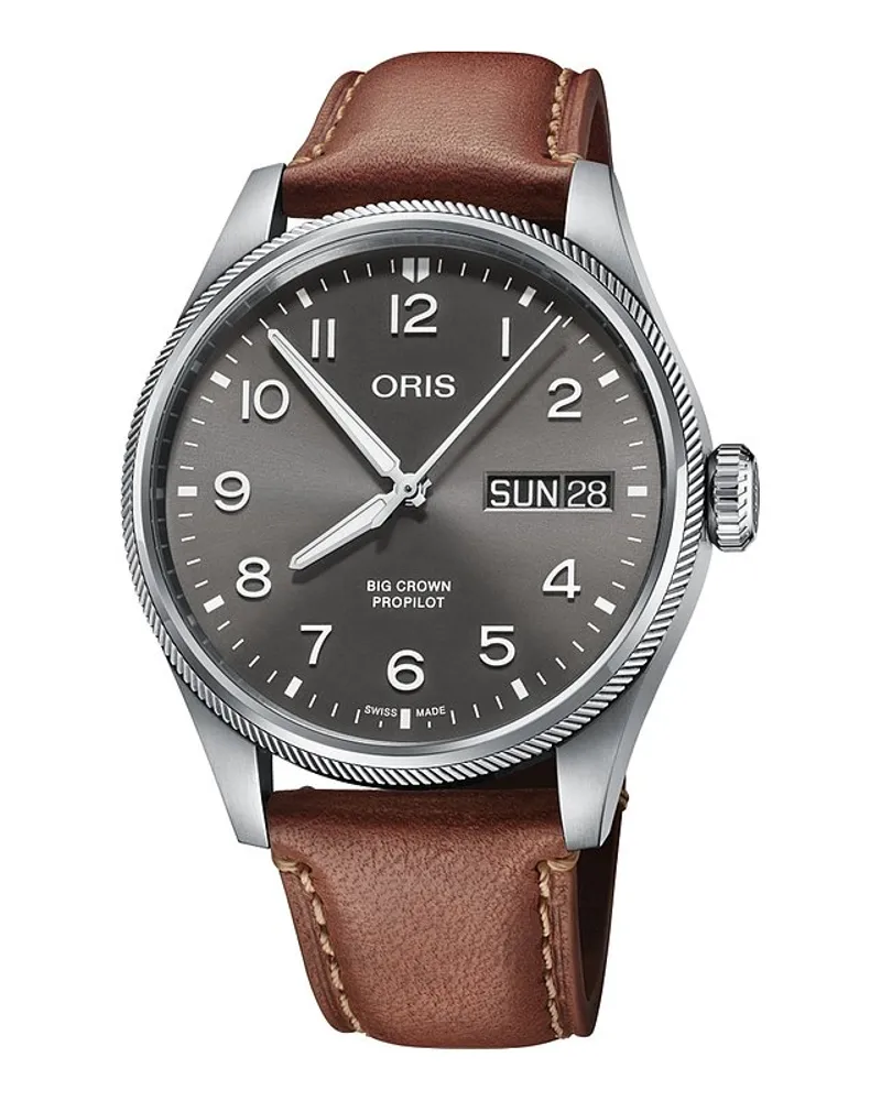 ORIS Herrenuhr ProPilot Silber