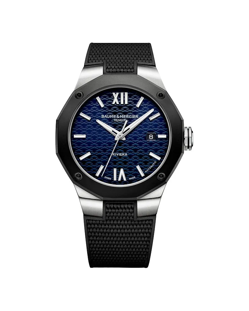 Baume & Mercier Herrenuhr Riviera Silber