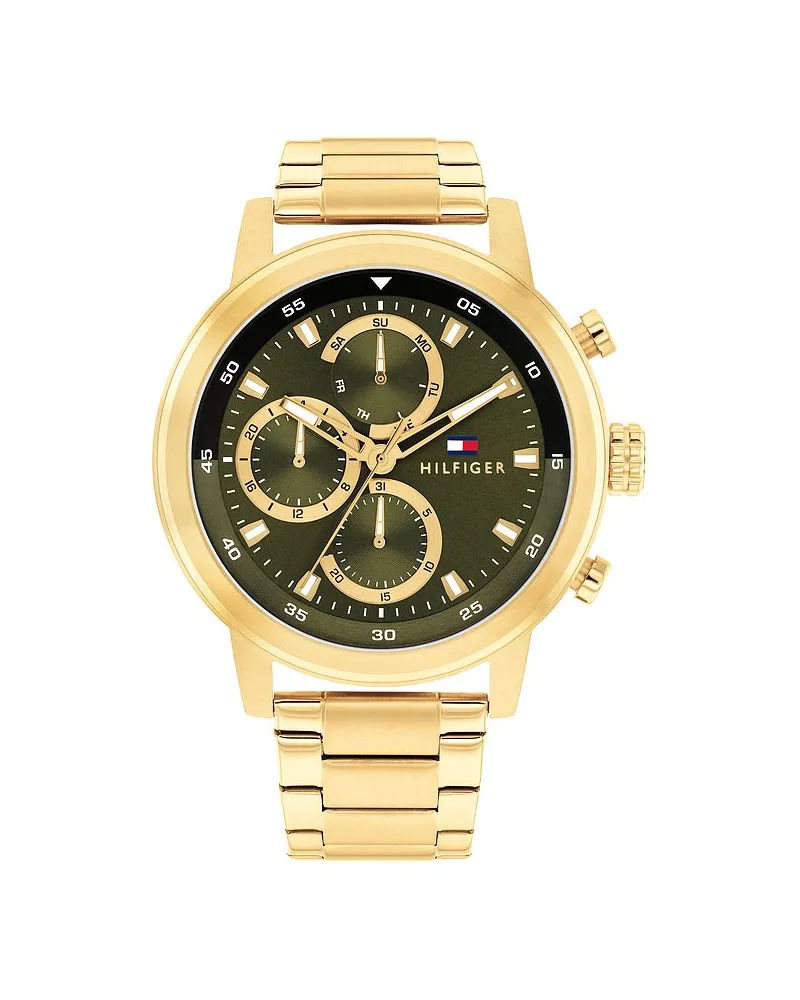Tommy Hilfiger Herrenuhr Rocky Gold