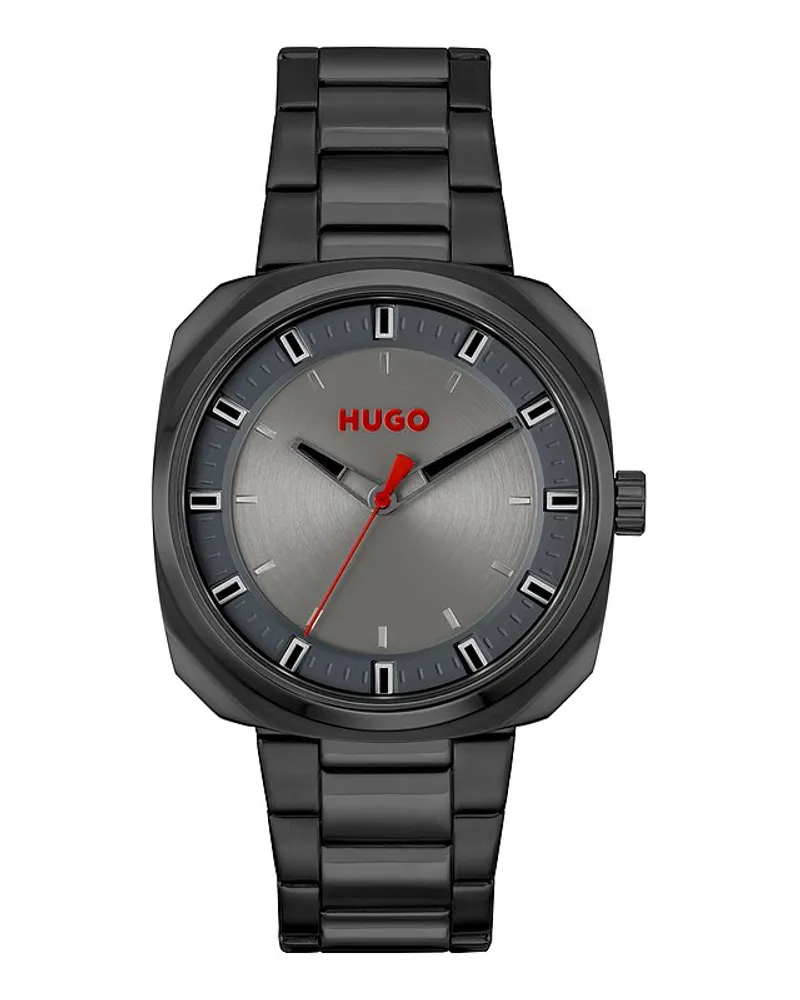 HUGO BOSS Herrenuhr Anthrazit