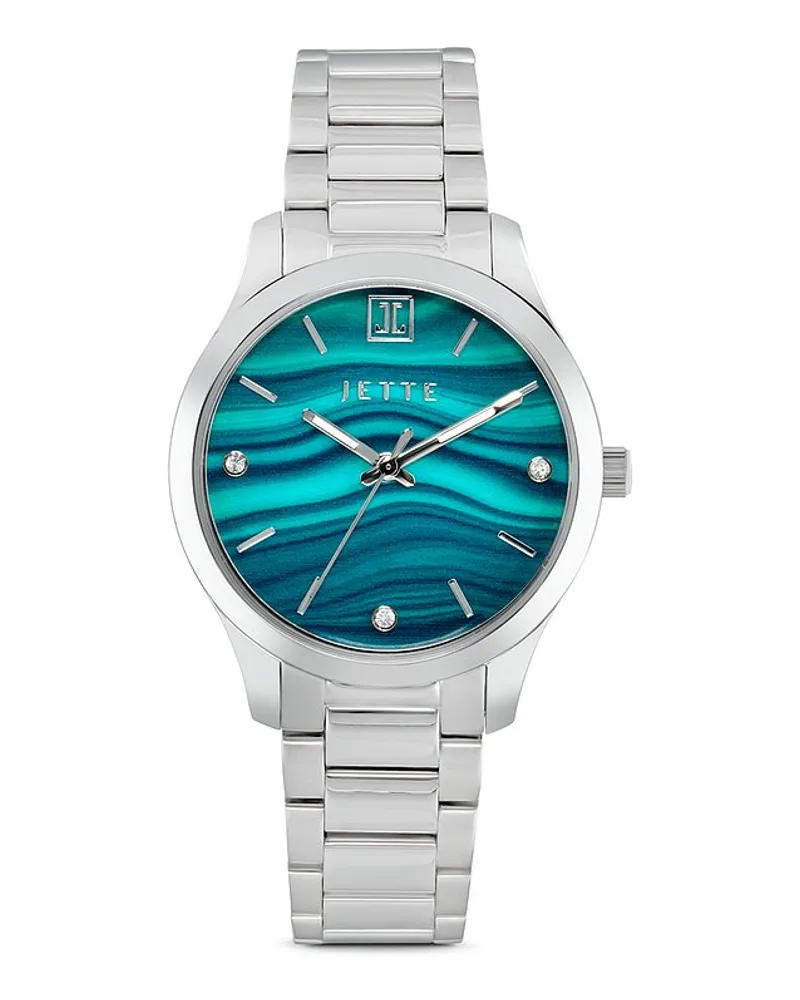 JETTE Damenuhr OCEAN Silber