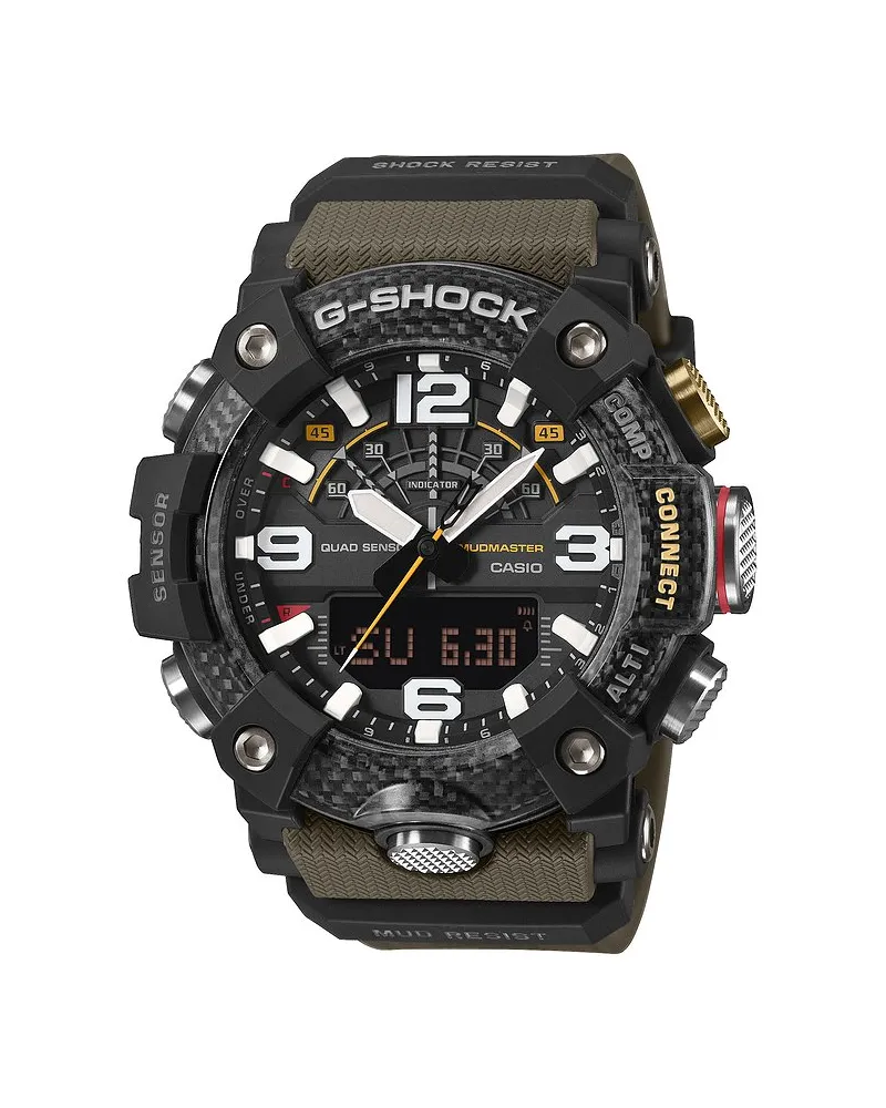 Casio Herrenuhr Mudmaster Schwarz