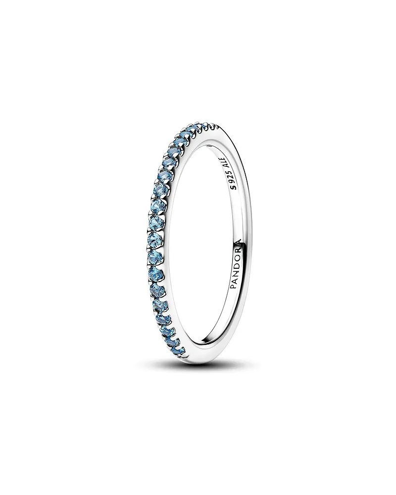 Pandora Damenring Timeless Hellblau