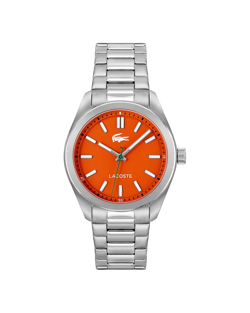 Lacoste Herrenuhr Monceau Silber