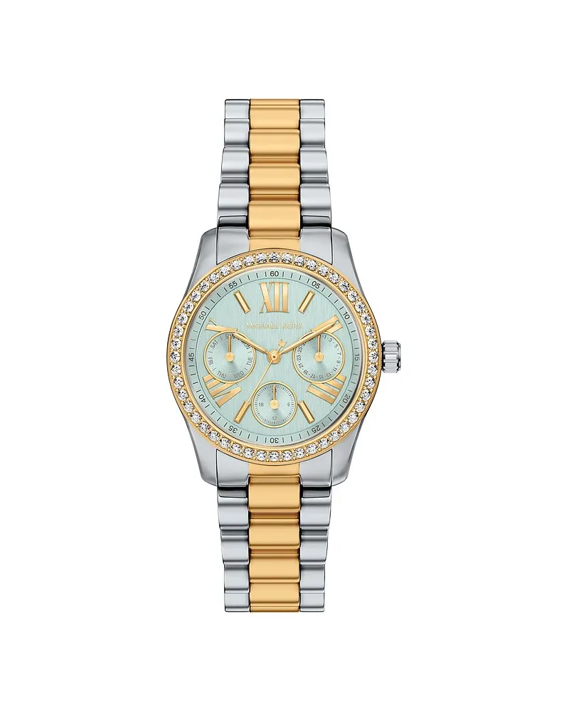 Michael Kors Damenuhr Lexington Lux Bicolor