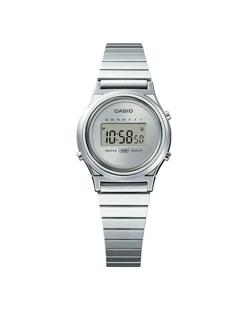 Casio Unisexuhr Vintage Mini Silber